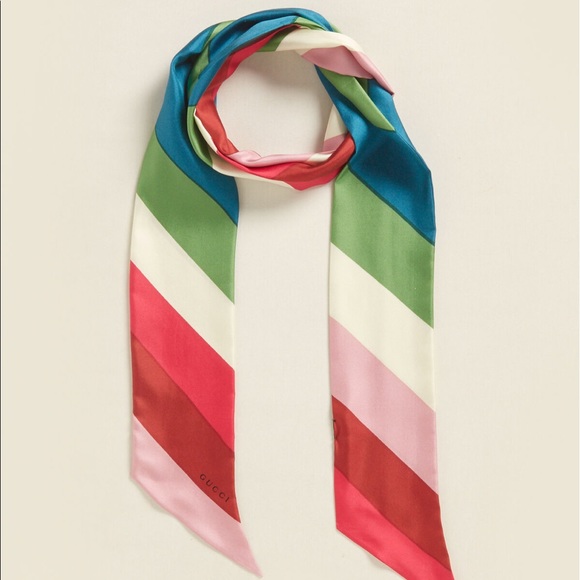 gucci thin scarf